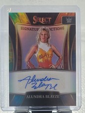 2022 WWE Select Alundra Blayze Tie-Dye Signature Selections Auto 7/25!