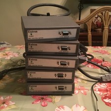 Lot Of 5: Extron MBC VGA/XGA Buffer Cables ER9645 Video Audio Interface UNTESTED