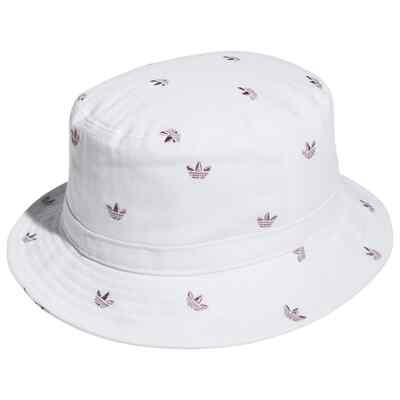 Adidas Originals Trefoil Bucket Hat White | eBay