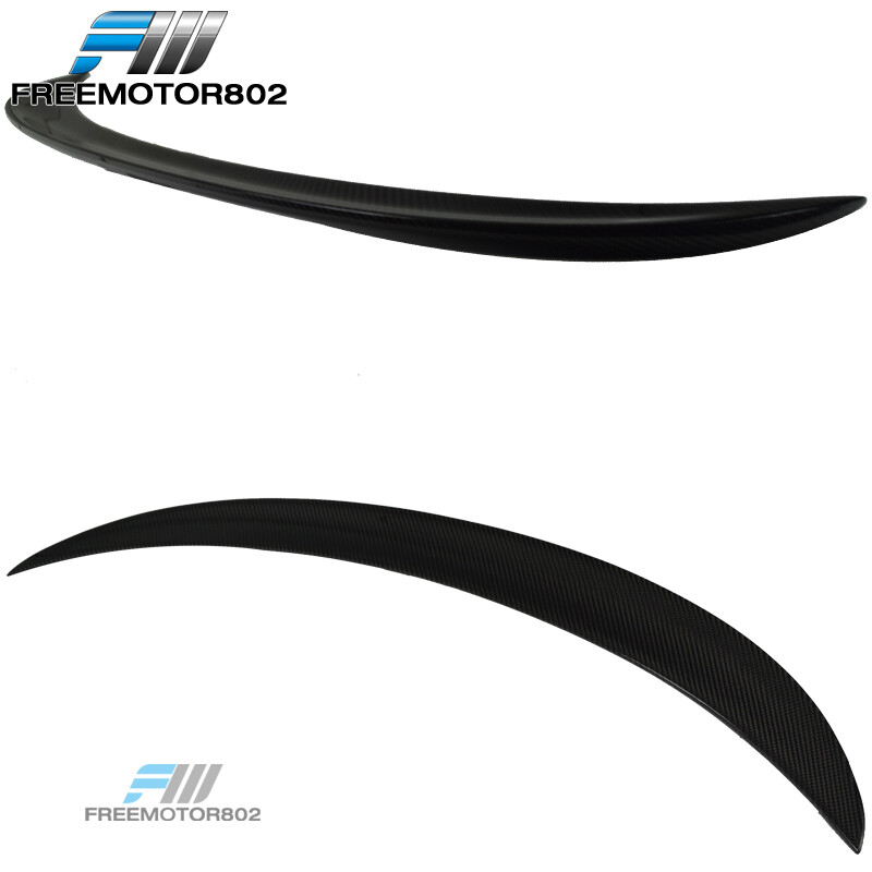 Fits 06-11 BMW 3 Series E90 Performance Style Rear Trunk Spoiler Carbon Fiber