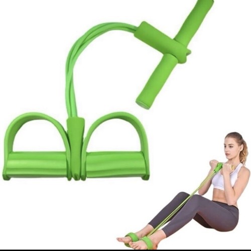 Foot Pedal Pull Rope Resistance Tube Home Fitness Gym Equipment Sit-up Tool.