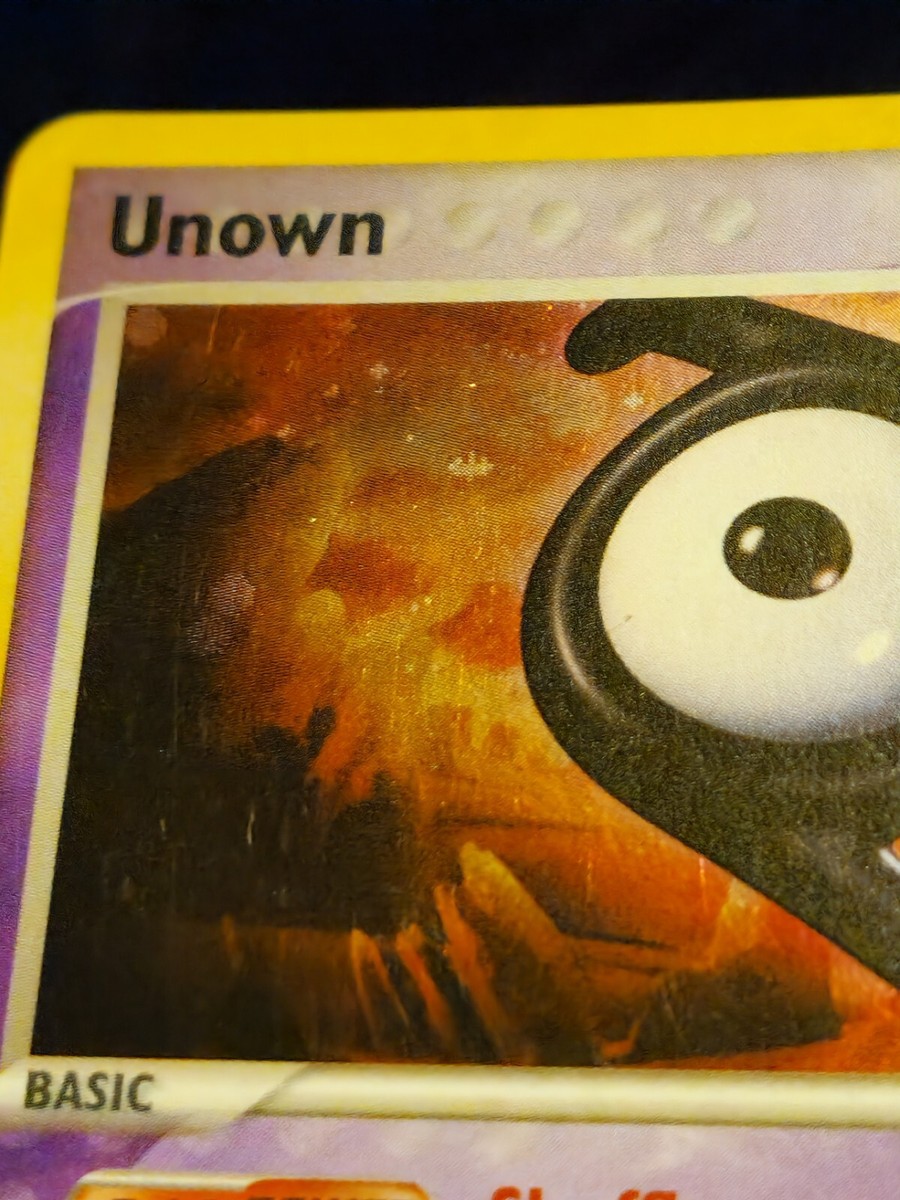 Unown Z Holo Rare EX Unseen Forces Z/28 LP front/MP back | eBay
