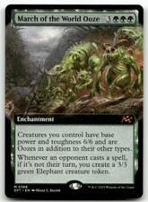 March of the World Ooze (Extended Art) #388 MTG Aetherdrift NM X1