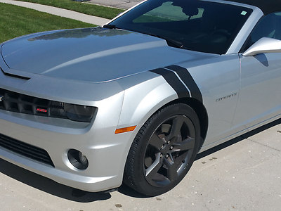Chevy Camaro 4'' Fender Hash Stripes 2 Sets Vinyl Graphics Decals 2010 2011 2012