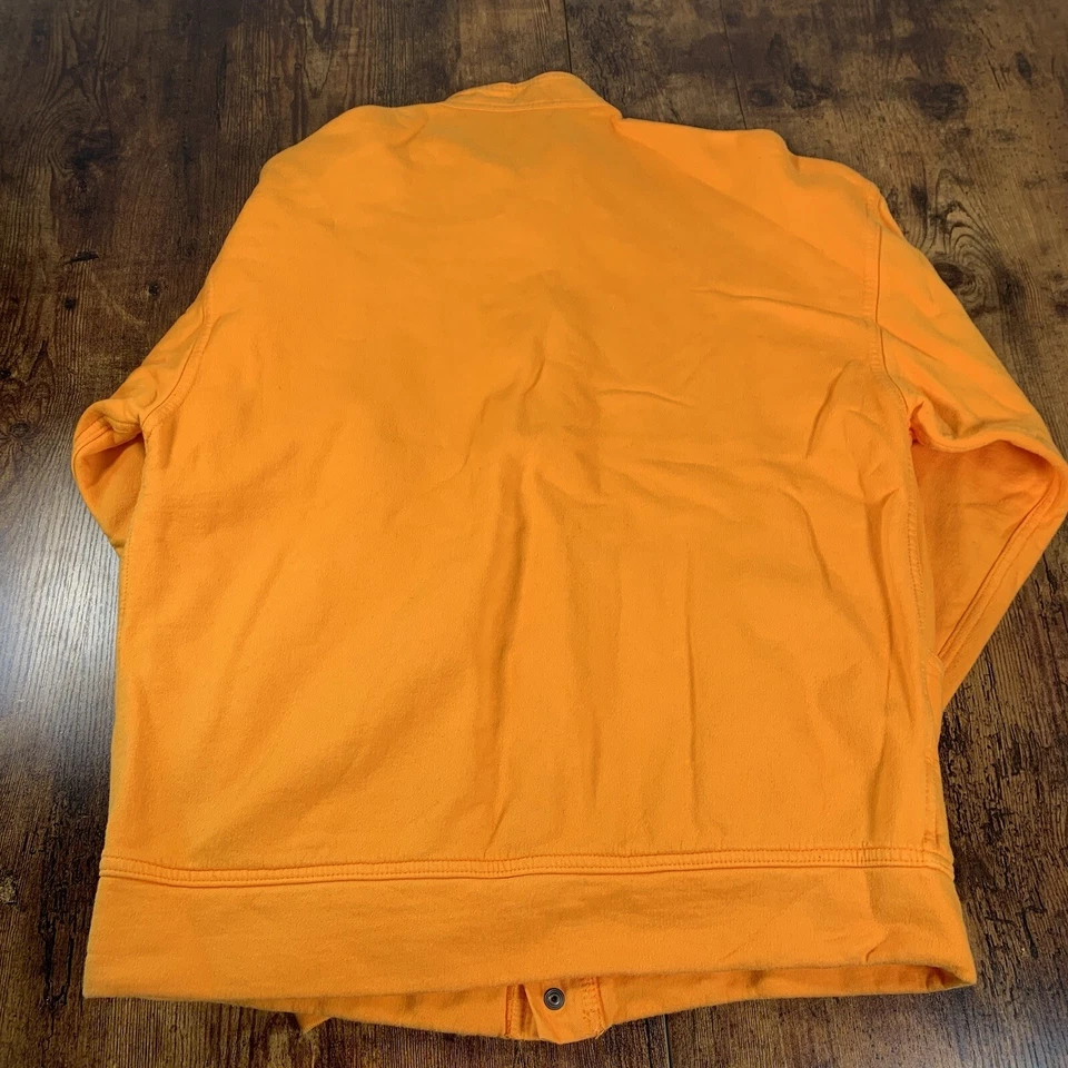 Sudadera CHUMS Hello Wear Hurricane con botones pequeña naranja Foto 2 de 4