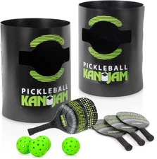 Kan Jam Pickleball - Play Anywhere - Team Based Pickle Black/Green 