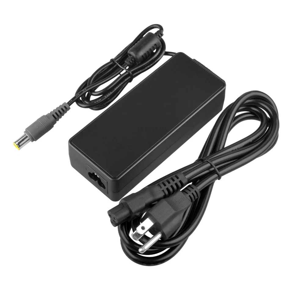 Cargador adaptador de CA de 90 W para IBM Lenovo ThinkPad Z61m X61s X200s cable de alimentación Foto 2 de 4