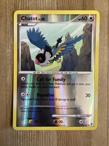Chatot - Normal - 95/147 - VLP - Common - Supreme Victors Pokemon