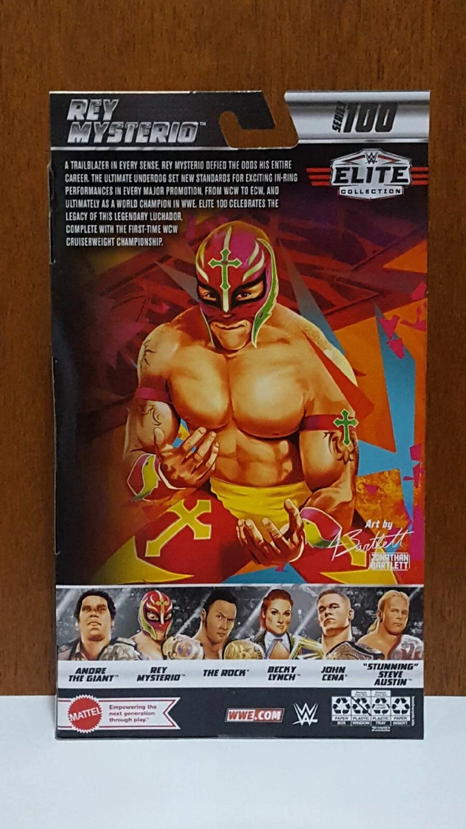 REY MYSTERIO - WWE ELITE COLLECTION SERIES #100 - BRAND NEW [MINT]