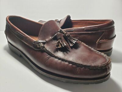 Allen Edmonds Classic Brown Leather Loafers sz 11.5 s-l400.jpg main image 4