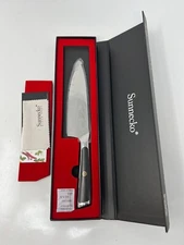 Sunnecko - 7 inch Damascus Kitchen Knife Elite Series VG10 - New In Box