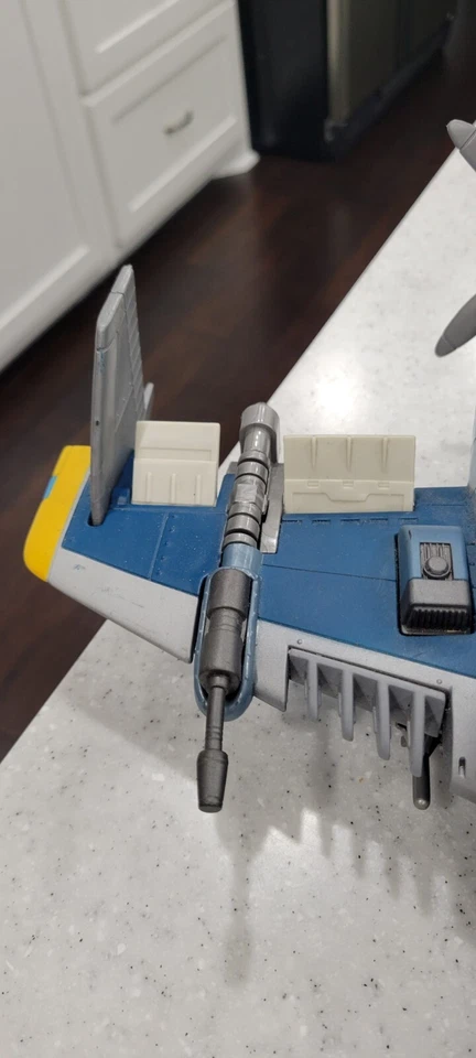 Completo 1999 Bandai Jack's Skyfighter Xyber 9 Space Aircraft Pilot, Balas Foto 4 de 4