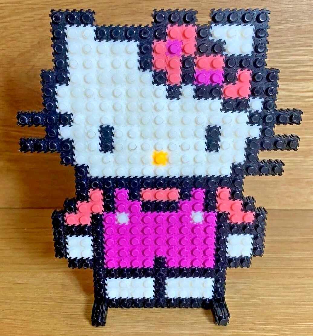 Hello Kitty Organizer (Made with Perler Beads!) - DIY Candy