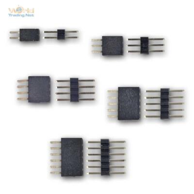 Miniuatur Steckverbinder, Mini Buchse & Stecker RM 1,27 mm, 10/20/50/100 Paar
