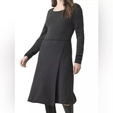 Prana | Charcoal Gray Cascadence Sweater Dress Sz S 1969821