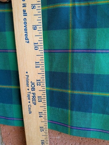 Vintage Lilly Pulitzer Skirt White Label Girls 14 Plaid Wrap Schoolgirl Preppy - Picture 4 of 8