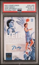 2021-22 Court Kings Josh Giddey Heir Apparent HA-JGD 192/199 PSA 10 Auto 10