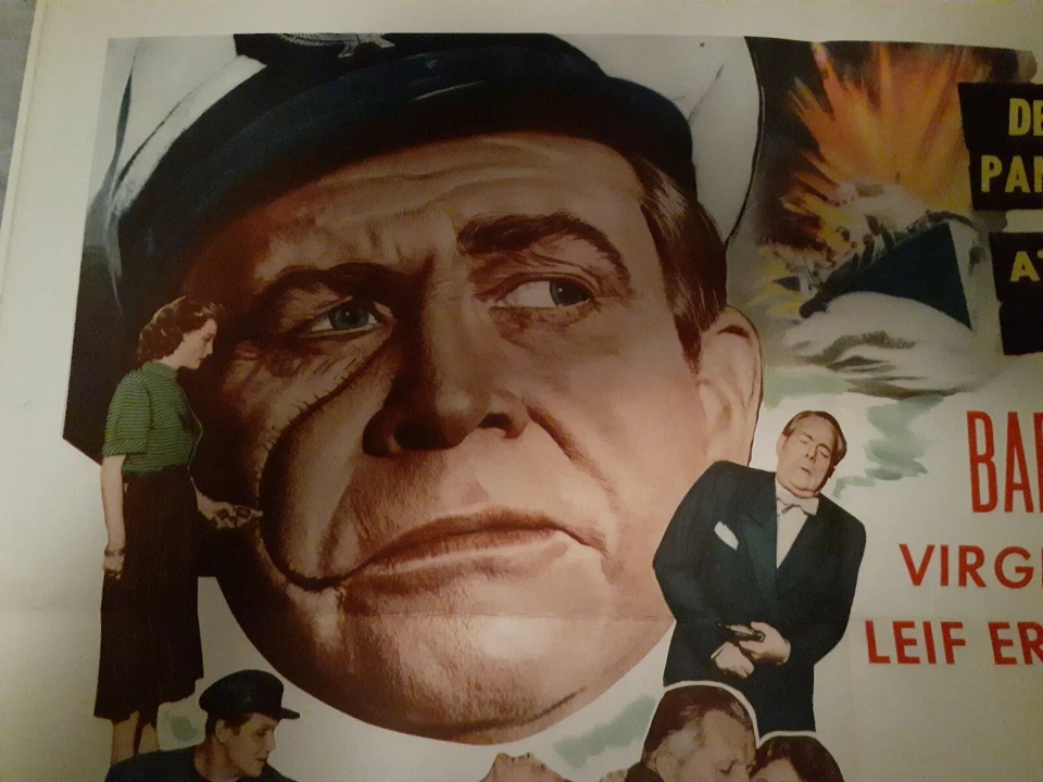 SCARFACE (Barton MacLane) SUA ALMA ERA TÃO TORTA QUANTO SUA CICATRIZ (1953) - Imagem 2 de 4