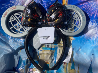 Disney Parks Epcot Farewell IllumiNations Light Up Ears  display picture 2