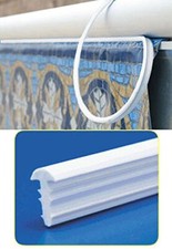 Cerradura de revestimiento de piscina con rollo de plástico de 120 pies QP1562