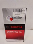 Cherry MX2A Speed Silver RGB Linear Switches - 28 Count