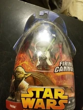 Star Wars: Revenge of the Sith Yoda Firing Cannon Action Figure Brand NEW Mint