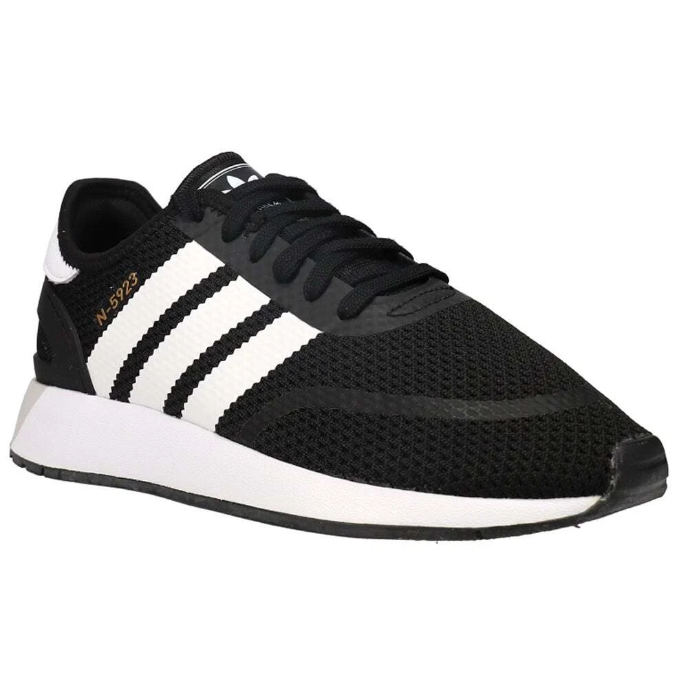 adidas N5923 Lace Up Mens Black Sneakers Casual Shoes CQ2337 |