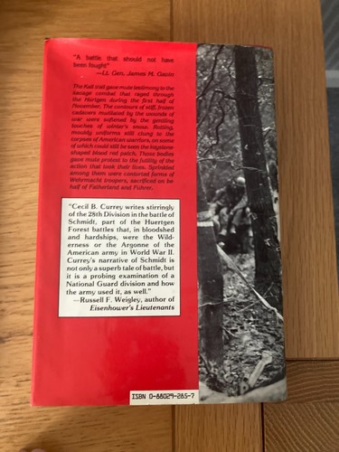 Follow Me and Die -Destruction of the 28th Infantry Division - hardback 1984 - Picture 2 of 6