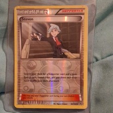 Pokémon Steven Trainer Card EX Hidden Legends 90/108 Regular Nintendo