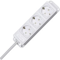 Kopp 127494010 Steckdosenleiste 3Fach Arktis-Weiß Schutzkontakt 1 St.