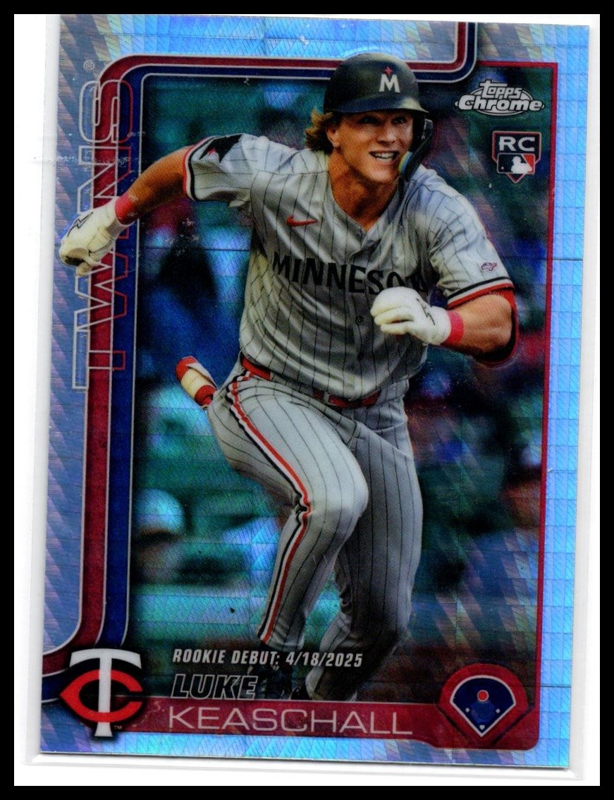 2025 Topps Chrome Update #USC106 Luke Keaschall Prism Refractors