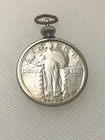 Silver Walking Liberty 1926 Coin w Bezel Pendant