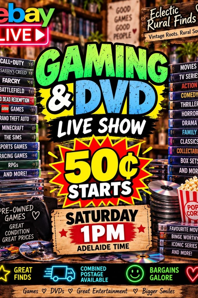 🔥Some 50 Cent Gaming Starts-Gaming XBOX PS2 PS3 PC-DVD Series+Movies 🎬