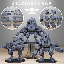 Tarion Strike Mechs MK1, Battle Team, Stationforge