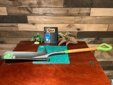 Ames 16" Tempered Steel Blade Drain Spade Shovel with Poly D-grip Handle   