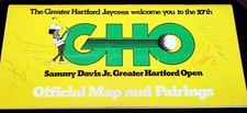 Sammy Davis Jr 1978 Program Greater Hartford Open SIGNED by 50 PGA Golf Pros