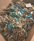 3 Pounds Jewelry Costume Vintage Mix LBS  necklaces bracelets pins rings etc lbs