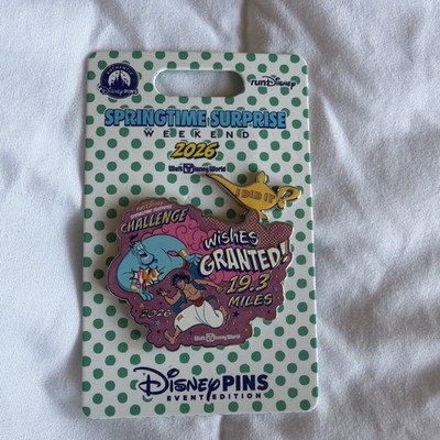 WDW RunDisney Springtime Surprise 2026 - Genie Aladdin - I Did It