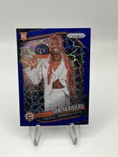 Panini Prizm 2025 Saniya Rivers Rookie Blue Prizm #150 Connecticut Sun Variation