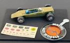 Vintage Hot Wheels Redline 1969 EXCEPTIONAL OLIVE Lotus Turbine - BLISTER FRESH!