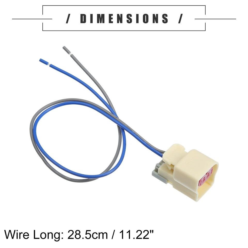 Car Knock Sensor Harness for BUICK ENCLAVE Plastic No.13580877 Blue 1 Set - Изображение 3 из 4