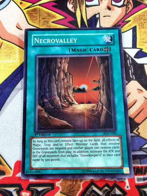 Necrovalley pgd-084 1. Auflage (M/NM+) Super Rare Yu-Gi-Oh!