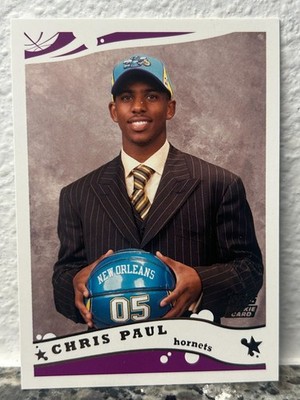 2005-06 Topps Chris Paul ROOKIE RC HOF #224 HORNETS