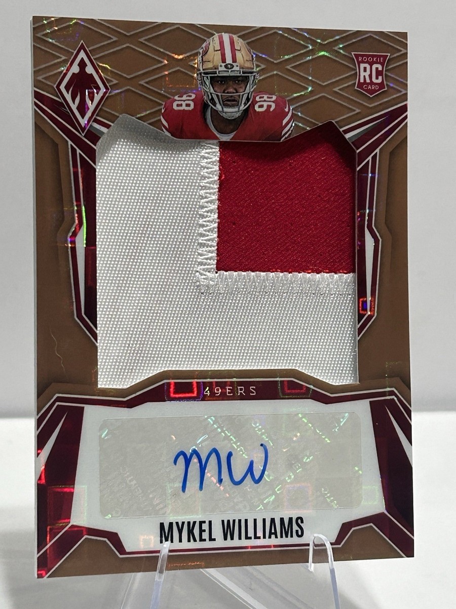 レア　DOWRY POLE PATRICK HUNT 2025 Phoenix -Bronze Pandora Rookie Patch Auto Mykel Williams #RPS