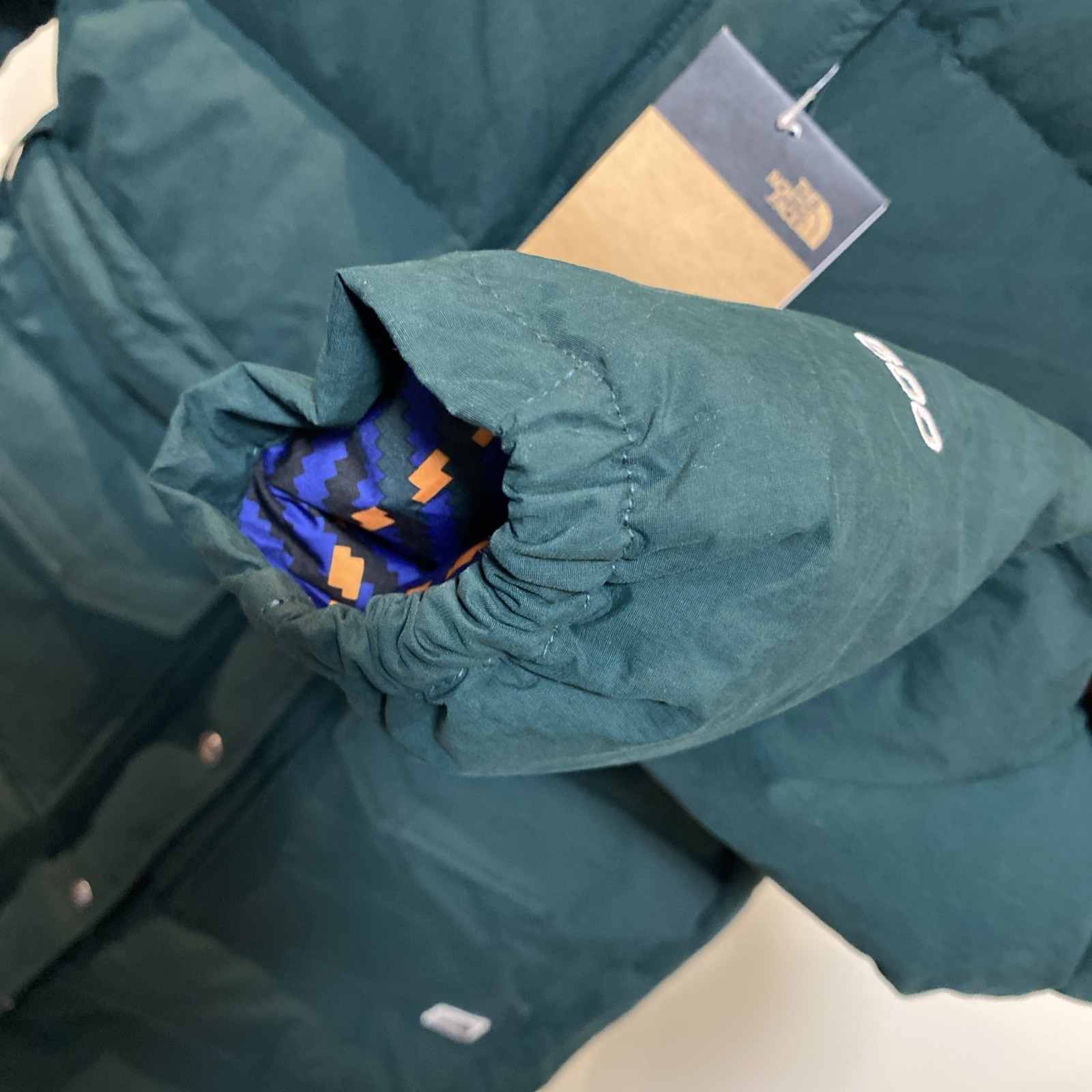The North Face Women Sierra Green 600 Fill Down Long Parka Jacket Size S image 6