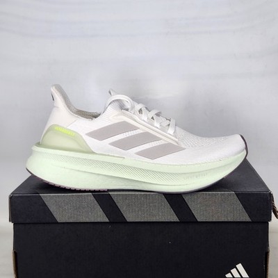 Size 6.5 - adidas Ultraboost 5X - White / Linen Green - Womens - JH7254
