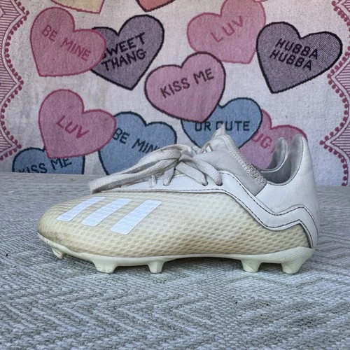 Size 12k - Adidas Jr X 18.3 FG J Cleats  Soccer Shoes Kids Youth DB2417