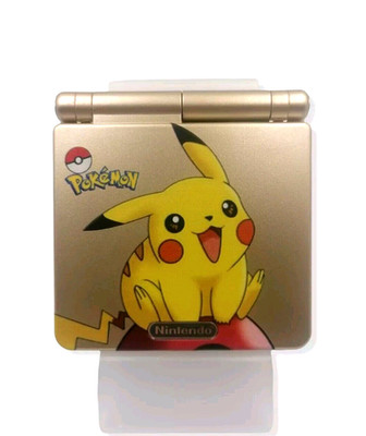 Gameboy Advance SP AGS101  IPS V5 LCD Bildschirm   Nintendo Pikachu Edition 