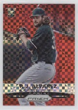 2015 Panini Prizm Red Power Prizm 121/125 RJ Alvarez #199 0f6