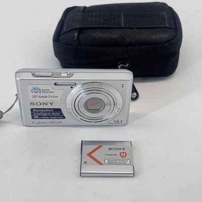 Sony DSC-W510 Cyber Shot Silber Digitalkamera 14.1 MP funktioniert